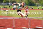 Womens Under-17s 300 metres Hurdles, 2023 North Eastern Track and Field Champs., Middlesbrough Sports Village, Middlesbrough. Photo: David T. Hewitson/Sports for All Pics